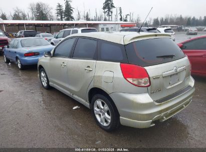 Lot #3056476561 2004 TOYOTA MATRIX XR