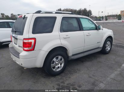 Lot #3051072776 2009 FORD ESCAPE HYBRID LIMITED