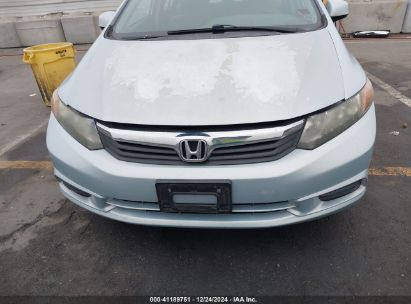 Lot #3054888004 2012 HONDA CIVIC EX