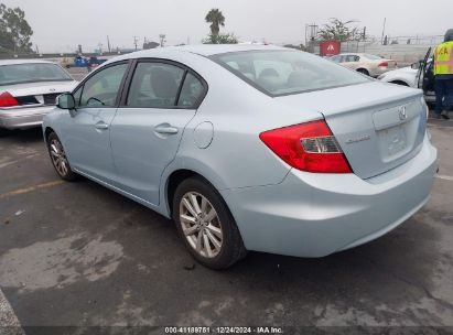 Lot #3054888004 2012 HONDA CIVIC EX