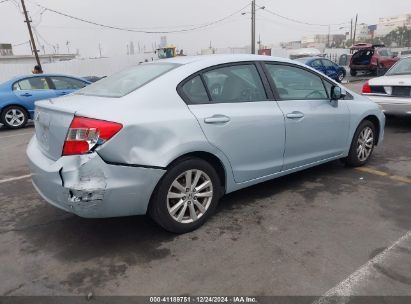 Lot #3054888004 2012 HONDA CIVIC EX