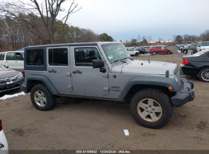 Lot #3042563039 2014 JEEP WRANGLER UNLIMITED SPORT