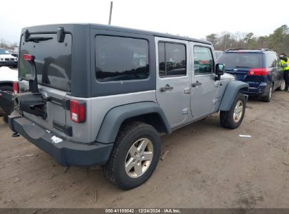 Lot #3042563039 2014 JEEP WRANGLER UNLIMITED SPORT