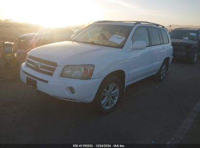 Lot #3053065964 2006 TOYOTA HIGHLANDER HYBRID V6