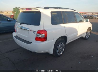 Lot #3053065964 2006 TOYOTA HIGHLANDER HYBRID V6