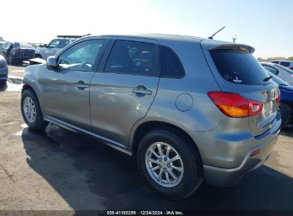 Lot #3053065963 2011 MITSUBISHI OUTLANDER SPORT ES