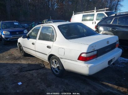 Lot #3052069502 1997 TOYOTA COROLLA STD