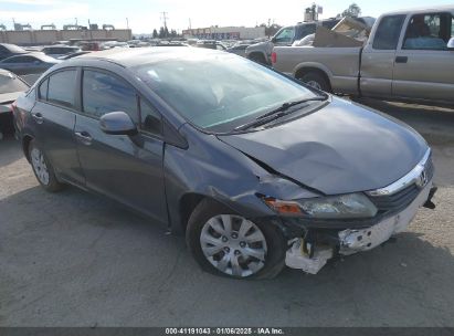 Lot #3056476499 2012 HONDA CIVIC SDN LX