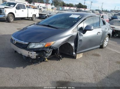 Lot #3056476499 2012 HONDA CIVIC SDN LX