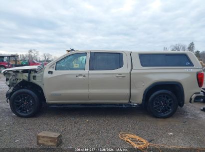 Lot #3051080528 2022 GMC SIERRA 1500 4WD  SHORT BOX ELEVATION WITH 3SB