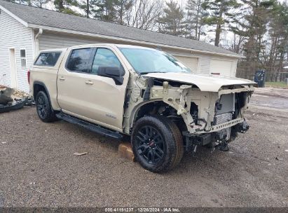 Lot #3051080528 2022 GMC SIERRA 1500 4WD  SHORT BOX ELEVATION WITH 3SB