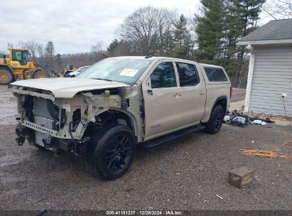 Lot #3051080528 2022 GMC SIERRA 1500 4WD  SHORT BOX ELEVATION WITH 3SB