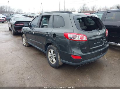 Lot #3042563410 2011 HYUNDAI SANTA FE GLS