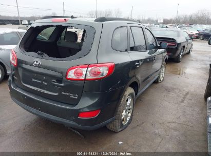 Lot #3042563410 2011 HYUNDAI SANTA FE GLS