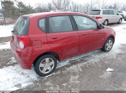 Lot #3045357658 2010 CHEVROLET AVEO LS