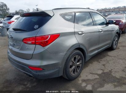 Lot #3050072319 2014 HYUNDAI SANTA FE SPORT 2.4L