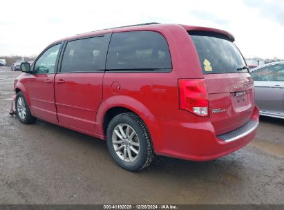 Lot #3056064844 2013 DODGE GRAND CARAVAN SXT