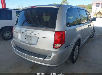 Lot #3042563339 2012 DODGE GRAND CARAVAN SE/AVP