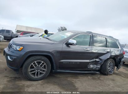 Lot #3050072298 2020 JEEP GRAND CHEROKEE LIMITED 4X2