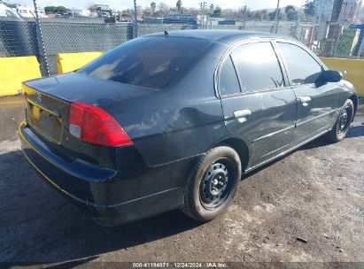 Lot #3035707955 2004 HONDA CIVIC LX