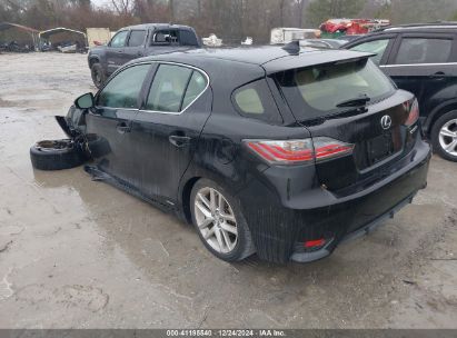 Lot #3037533697 2017 LEXUS CT 200H