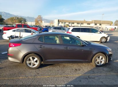 Lot #3053067267 2015 KIA OPTIMA LX