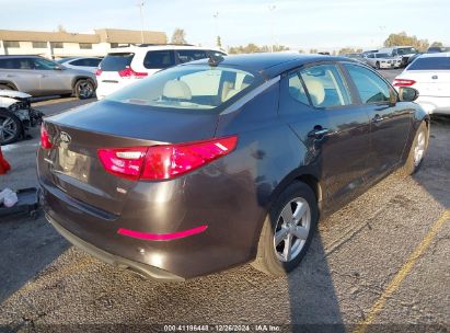 Lot #3053067267 2015 KIA OPTIMA LX