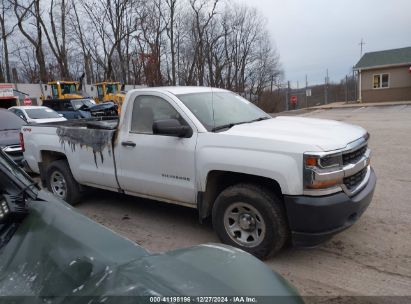 Lot #3051090603 2018 CHEVROLET SILVERADO 1500 WT