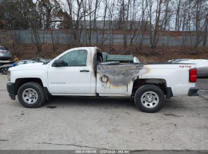 Lot #3051090603 2018 CHEVROLET SILVERADO 1500 WT