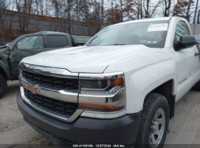 Lot #3051090603 2018 CHEVROLET SILVERADO 1500 WT