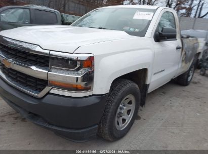 Lot #3051090603 2018 CHEVROLET SILVERADO 1500 WT