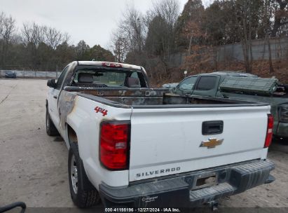 Lot #3051090603 2018 CHEVROLET SILVERADO 1500 WT