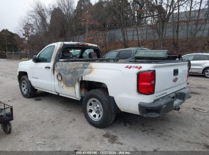 Lot #3051090603 2018 CHEVROLET SILVERADO 1500 WT