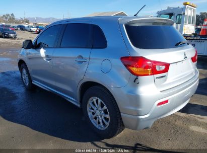 Lot #3056476559 2012 MITSUBISHI OUTLANDER SPORT ES