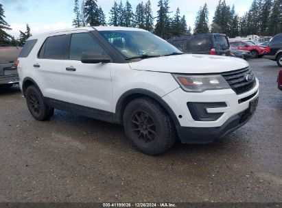 Lot #3055287170 2017 FORD POLICE INTERCEPTOR