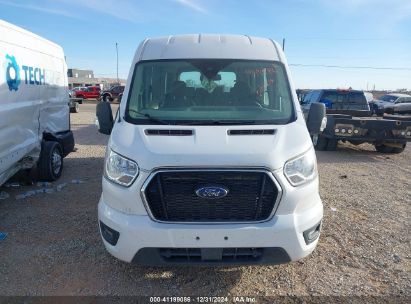 Lot #3050070349 2021 FORD TRANSIT-350 PASSENGER VAN XLT