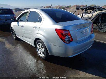 Lot #3053065903 2013 CHEVROLET SONIC LS AUTO