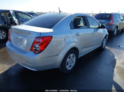 Lot #3053065903 2013 CHEVROLET SONIC LS AUTO