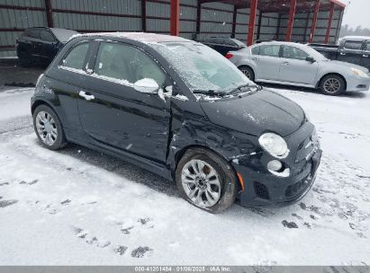 Lot #3056064260 2019 FIAT 500C LOUNGE