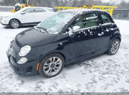 Lot #3056064260 2019 FIAT 500C LOUNGE