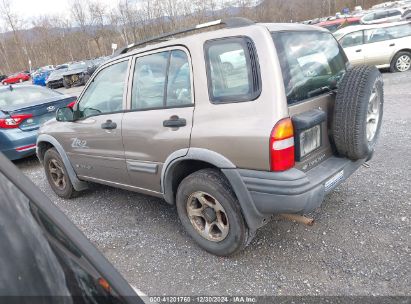 Lot #3051090576 2002 CHEVROLET TRACKER HARD TOP ZR2