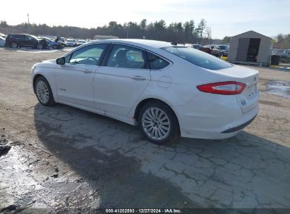 Lot #3056064239 2013 FORD FUSION HYBRID SE