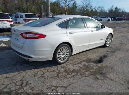 Lot #3056064239 2013 FORD FUSION HYBRID SE