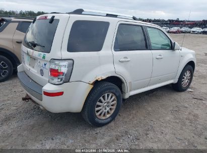 Lot #3051075099 2009 MERCURY MARINER PREMIER