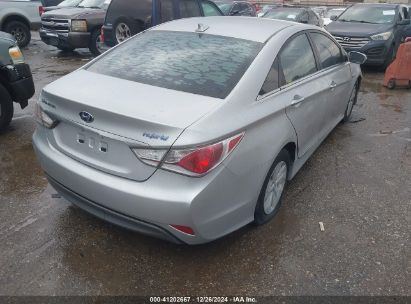 Lot #3056468843 2013 HYUNDAI SONATA HYBRID