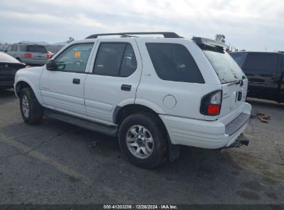 Lot #3046372403 2002 ISUZU RODEO LS 3.2L V6/LSE 3.2L V6/S 3.2L V6