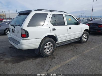 Lot #3046372403 2002 ISUZU RODEO LS 3.2L V6/LSE 3.2L V6/S 3.2L V6