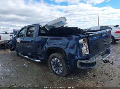 Lot #3057072138 2022 CHEVROLET SILVERADO 2500HD 4WD  STANDARD BED LT