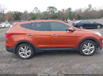 Lot #3042562958 2014 HYUNDAI SANTA FE SPORT 2.0L TURBO