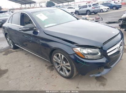 Lot #3056476453 2016 MERCEDES-BENZ C 300 LUXURY/SPORT